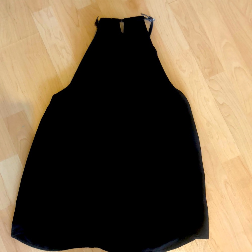 Michael Kors Black “date night” halter top
